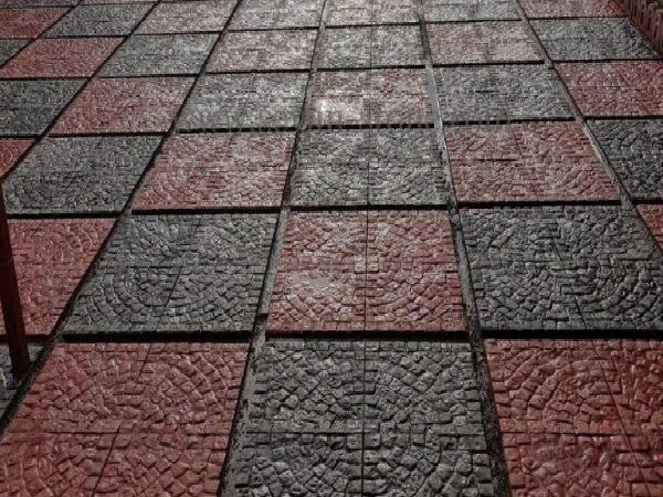 آجر بتنی کف سازی در بازار مصالح فروش ها