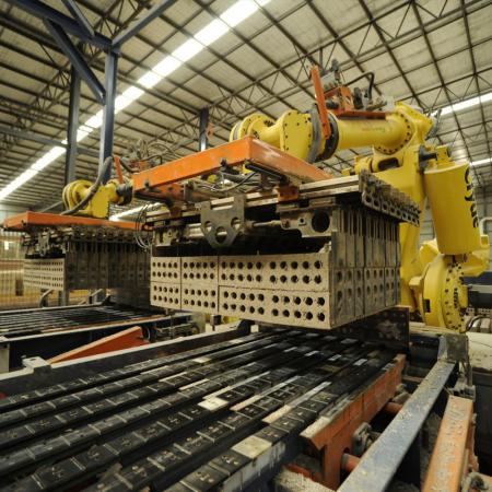 مراحل تولید آجر 10 سوراخ یزد